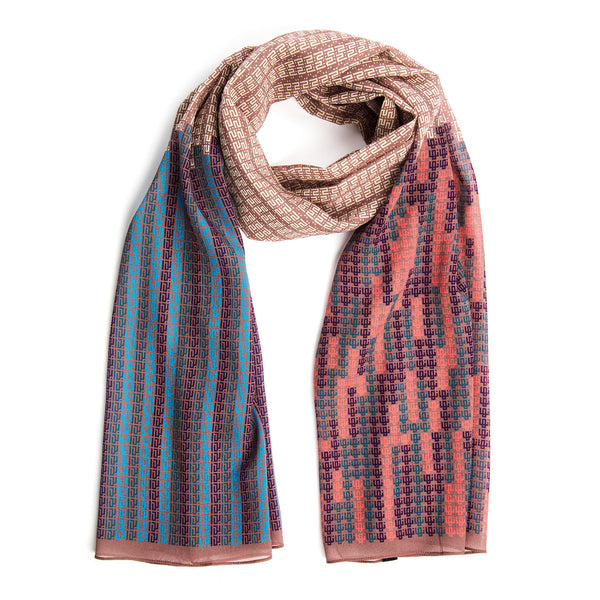 Godard Energy luxury silk scarf - knot