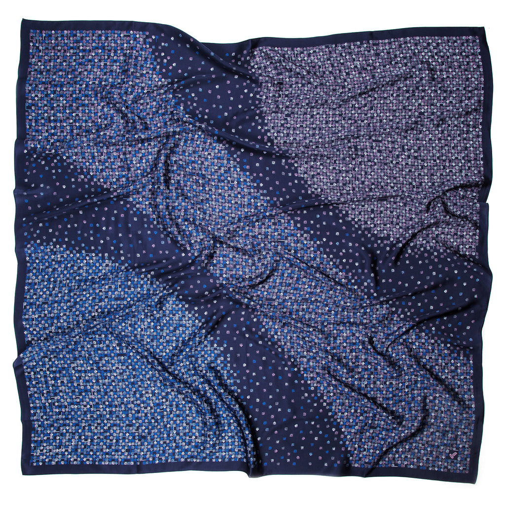 Springfield Life luxury silk scarf - spread